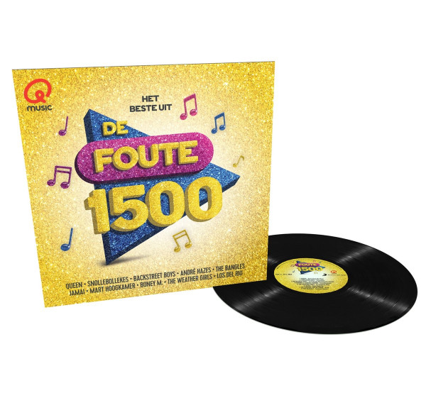 V/A - Qmusic: Het Beste Uit De Foute 1500 (2023) (LP)