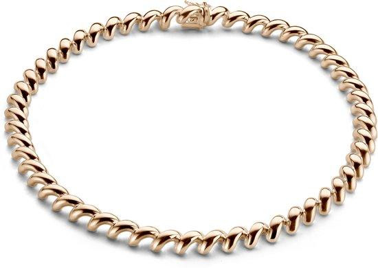 Casa Jewelry Collier Delight - Rosé Verguld - 41cm