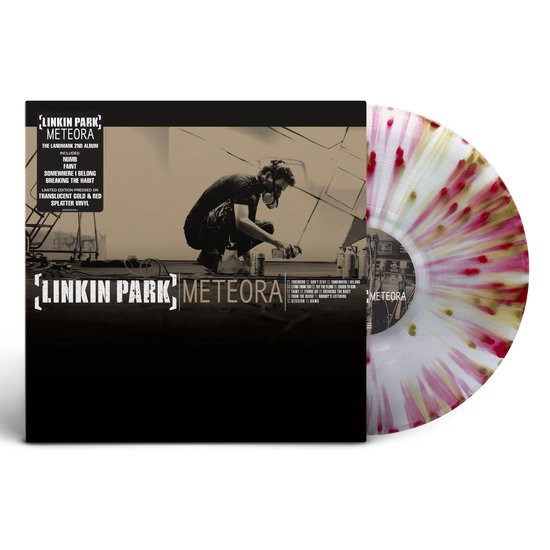 Linkin Park - Meteora (Translucent Gold & Red Splatter Vinyl)