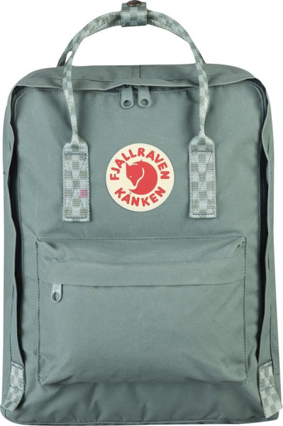 Fjallraven Kanken Rugzak 16 liter - Frost Green - Chess Pattern