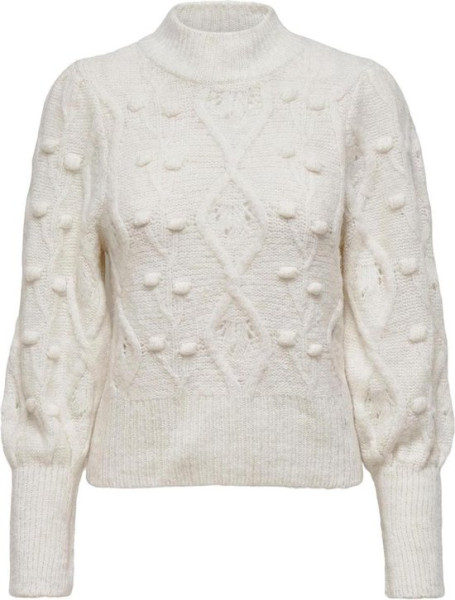 ONLY - Maat XS - ONLPOPPY L/S HIGHNECK PULLOVER KNT Dames Knits