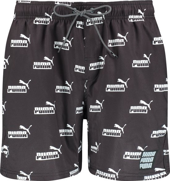 PUMA - maat L - SWIM MEN NO.1 LOGO AOP MID SHORTS 1P