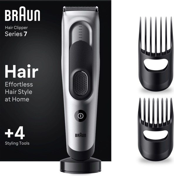 Braun Haartrimmer - Series 7 - HC7390 - Haartrimmer Met 17 Lengte-Instellingen