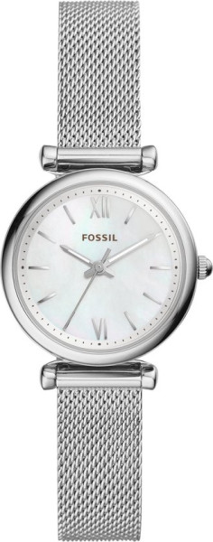 Fossil Carlie ES4432 Dameshorloge 28 mm - Zilverkleurig