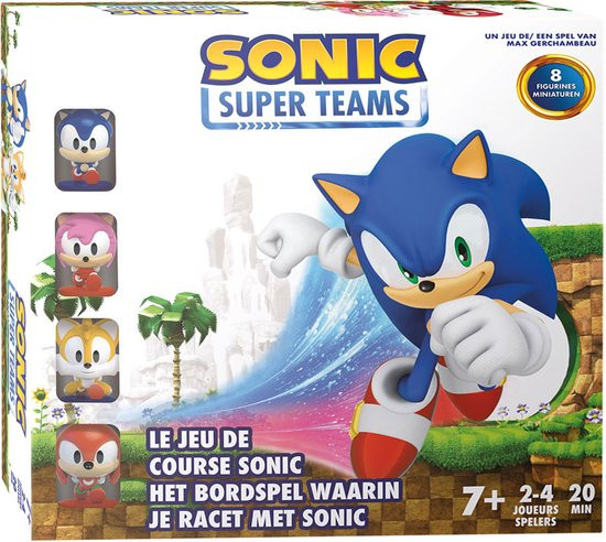 Sonic Super Teams bordspel