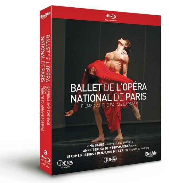 Pina Bausch - Anne Teresa De Keersmaeker - J.Robbi - Ballet De L'Opéra National De Paris (3 Blu-ray)