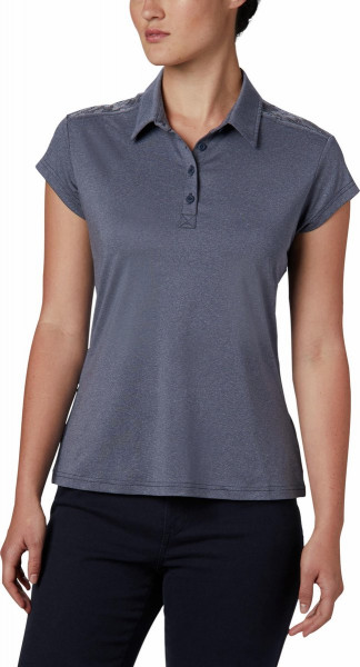 Columbia Peak To Point Ii Polo Outdoorshirt Dames - S - Nocturnal Heath