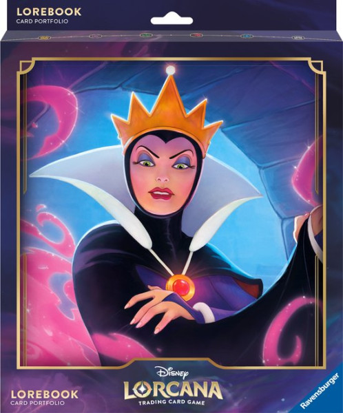 Disney Lorcana TCG - Evil Queen Lorebook Card Portfolio