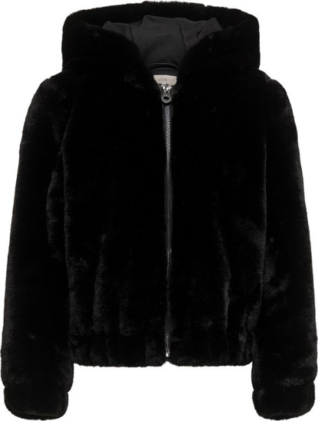 KIDS ONLY - Maat 146/152 - KONMALOU FAUX FUR HOOD JACKET CP OTW Meisjes Jas