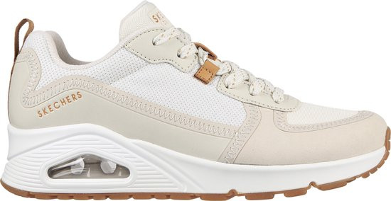 Skechers Uno - maat 41 - Layover Dames Sneakers - Off White