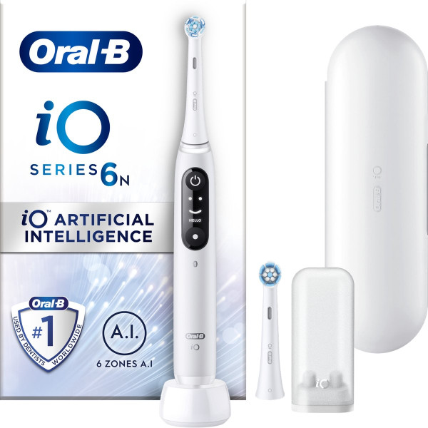 Oral-B iO 6N - Elektrische Tandenborstel - Wit