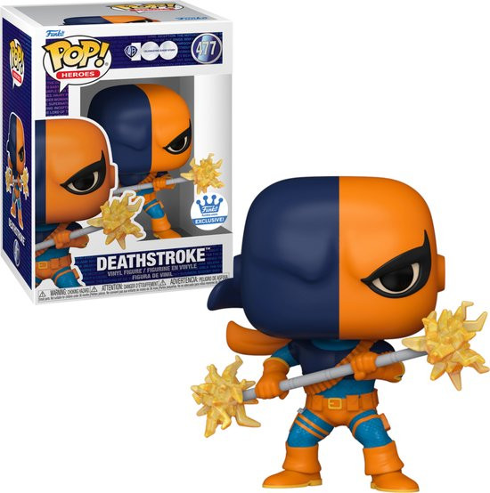 Funko Pop #477 Funko Pop! DC Comics: Batman - Deathstroke Warner Bros 100th Anniversary Exclusive