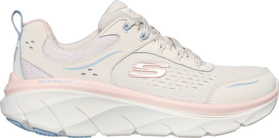 Skechers D'Lux Walker 2.0 - maat 39 - Daisy Doll Dames Sneakers - Zand/Multicolour