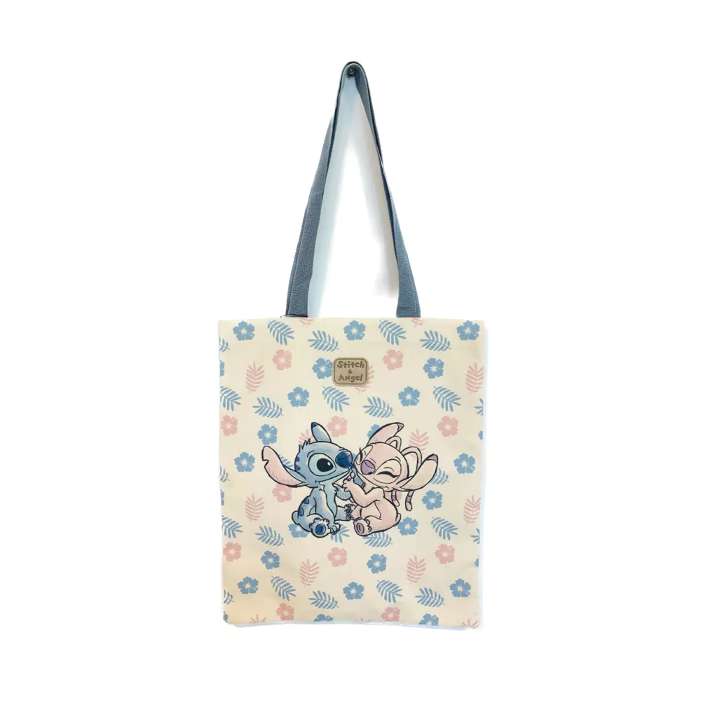 Disney Stitch & Angel Tote Bag - 