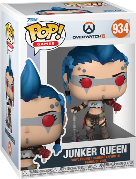 Funko Pop #934 Pop Games: Overwatch 2 - Junker Queen