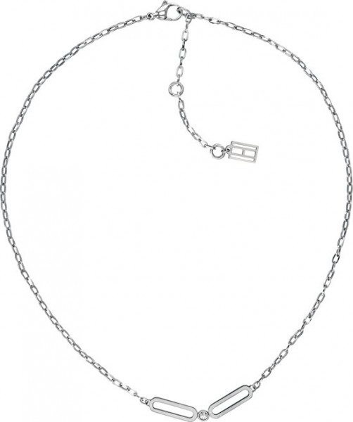 Tommy Hilfiger - TJ Skinny Strand Necklace Silver