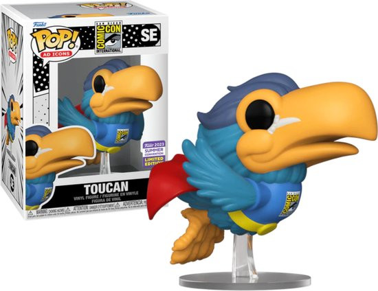 Funko POP! Ad icons Toucan SDCC 2023 Exclusive SE