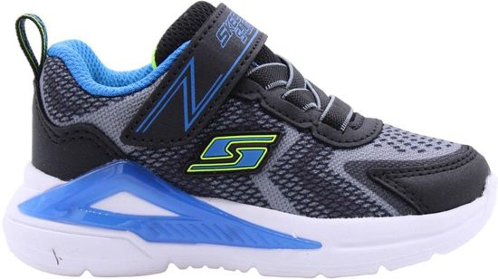 Skechers Sneaker S-Lights Tri Namics - Maat 23 - 401660N BKYB Zwart Geel Blauw