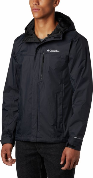 Columbia - Maat S - Pouring Adventure™ II Jacket Regenjas - Jas voor Heren - Waterdichte Jas - Zwart