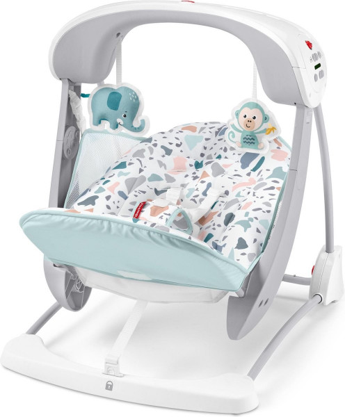 Fisher-Price Pacific Pebble Wipstoel - Draagbaar Schommelstoeltje