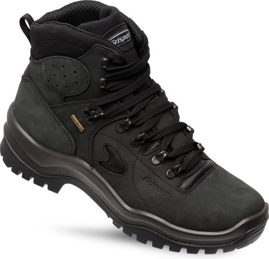 Grisport Zermatt - maat 42 - Mid Unisex Wandelschoenen - Black