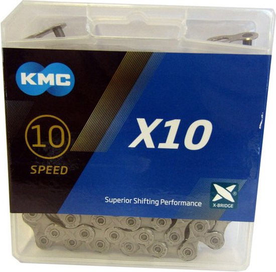 KMC X10 Grijs Fietsketting