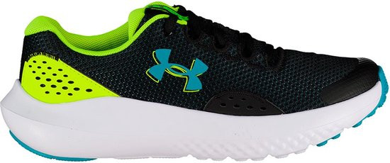 Under Armour Bgs Surge 4 - Maat 37.5 - Hardloopschoenen Groen Jongen