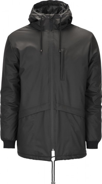 Rains N3 Parka 1248 Regenjas - Unisex - Black - Maat XS