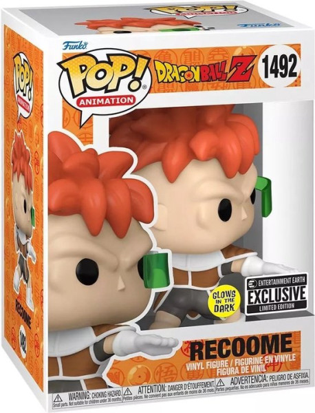 Funko Pop! #1492 Dragonball Z - Recoome - Glow in the dark exclusive