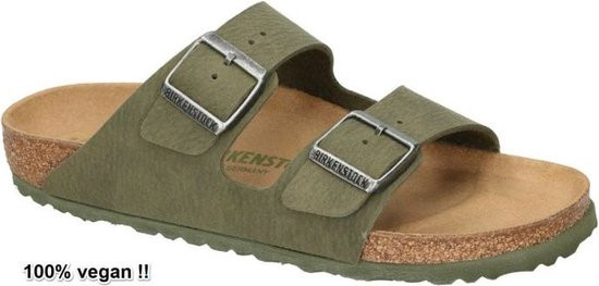 Birkenstock maat 42 Slippers Mannen groen DGM Outlet