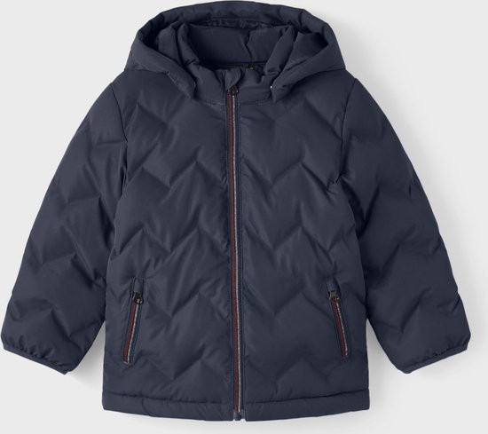 NAME IT - Maat 122 - NKMMARL PUFFER JACKET CAMP Jongens Jas