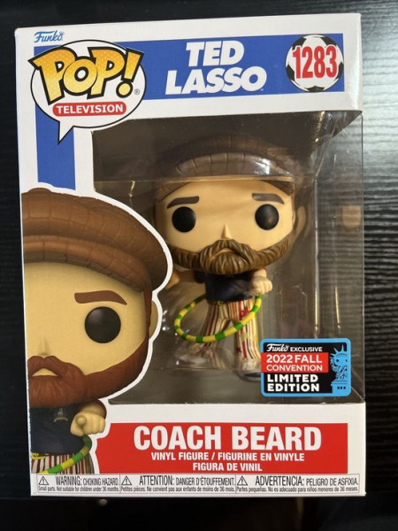 Funko Pop! #1283 Ted Lasso - Coach Beard 2022 Fall Limited Edition