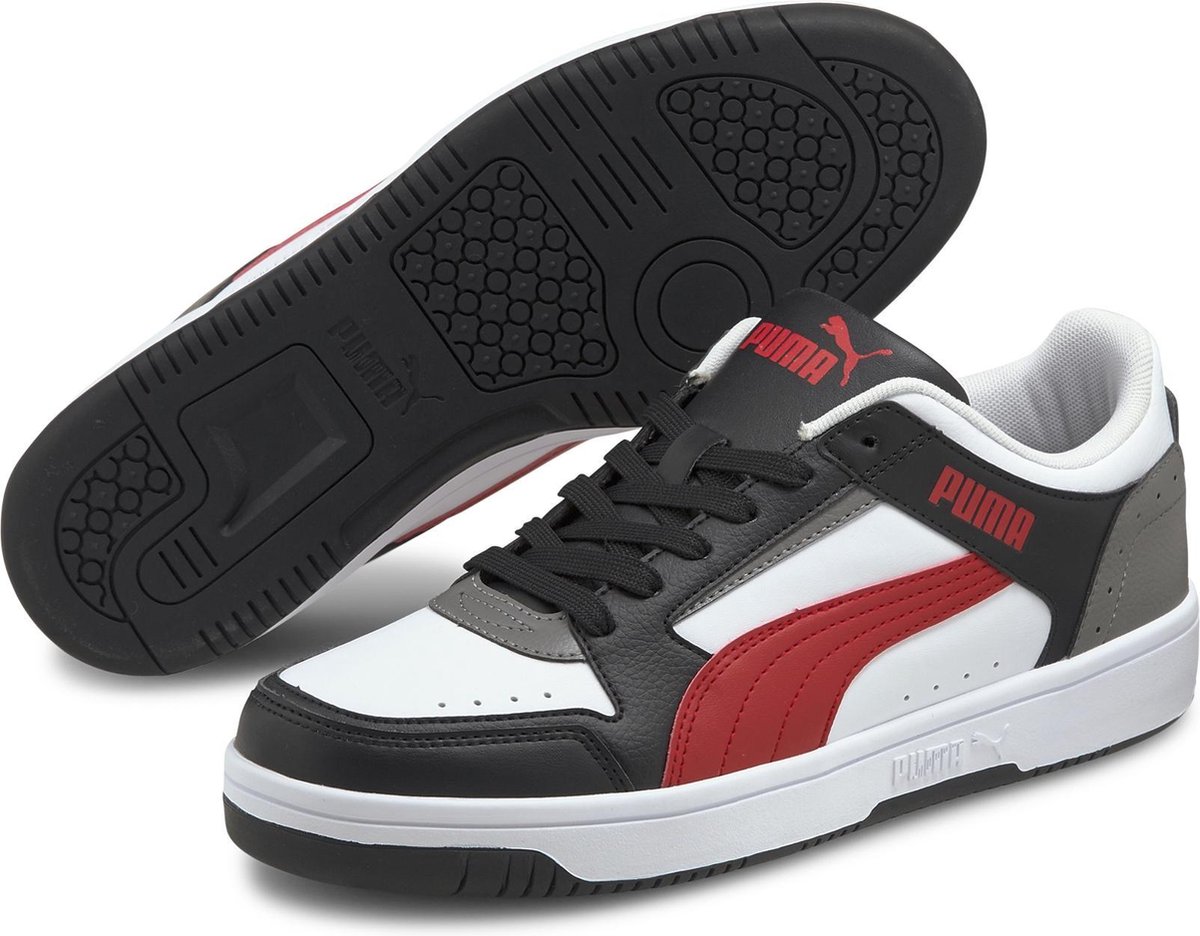 Puma best sale white red