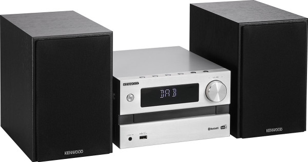 Kenwood M-720DAB - Micro DAB+ HiFi-systeem - Zilver