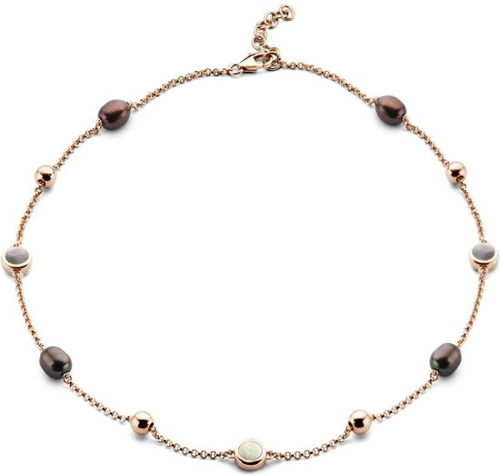 Casa Jewelry Collier Bella Grey - Rosé Verguld