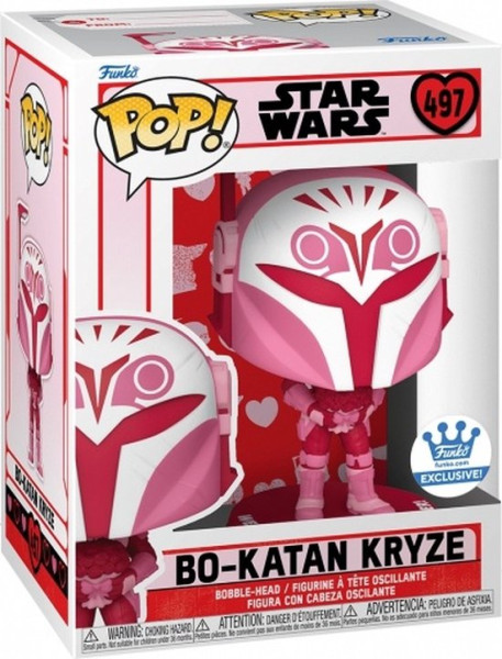 Funko Pop #497 Star Wars Valentines - Bo Katan Funko Exclusive