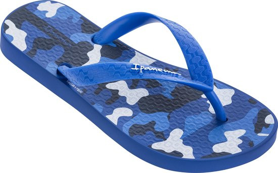 Ipanema - Maat 27/28 - Classic VI Jongens Slippers - Blue/White