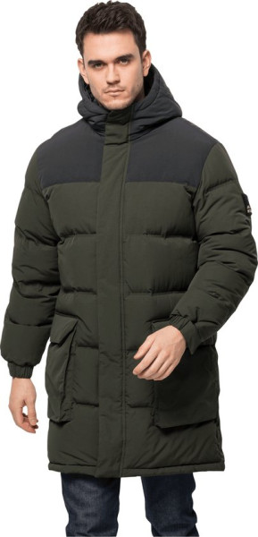 Jack Wolfskin - Maat S - Alex Long Down Outdoorjas voor Heren