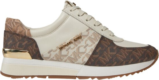 Michael Kors - Maat 39 Allie Trainer Dames Sneakers - Vanilla