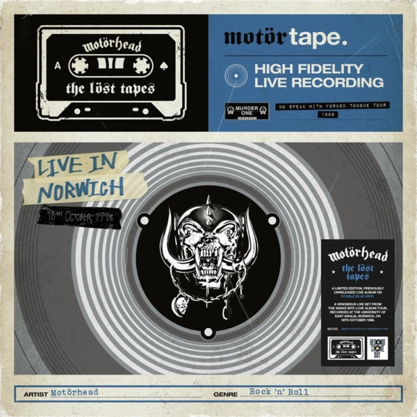 Motorhead - The Lost Tapes Vol 2 (Blue Vinyl)