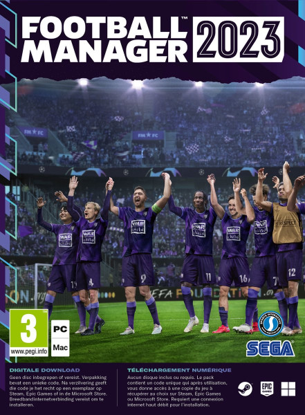 Football Manager 2023 - Code in box - PC MAC