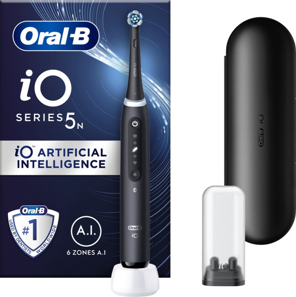 Oral-B iO 5N - Elektrische Tandenborstel - Zwart