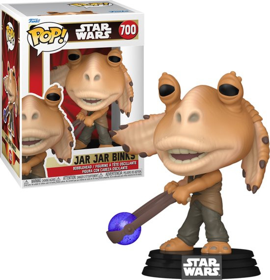 Funko Pop #700 Star Wars: Episode I - The Phantom Menace 25th Anniversary - Jar Jar Binks with Boom