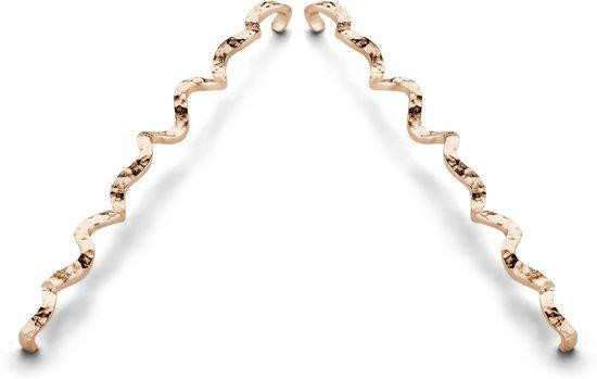 Casa Jewelry Oorhangers Etnic - Rosé Verguld