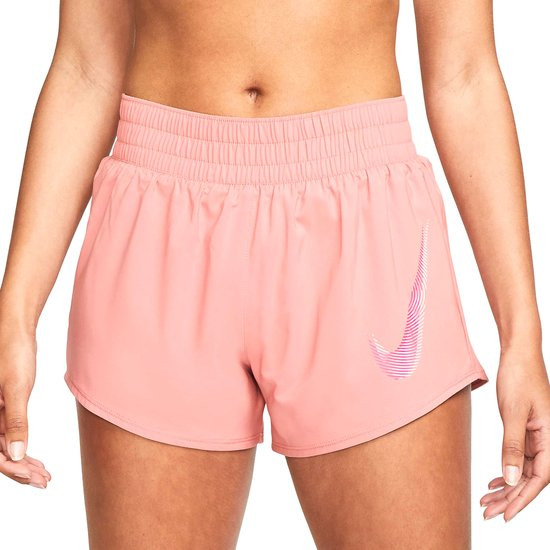 Nike - Maat L - Dri-FIT One Swoosh Sportbroek Vrouwen