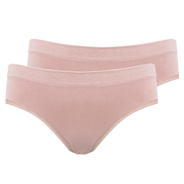 MAGIC Bodyfashion - Maat M - Bamboo Trendy Hipster (2-Pack) Rose Vrouwen