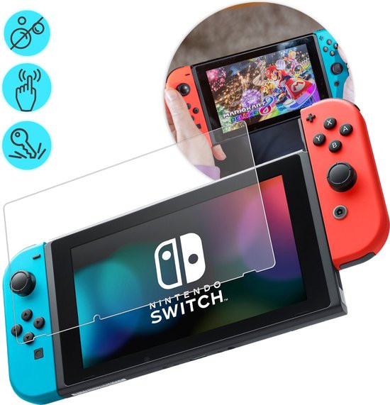 Screenprotector - Gehard Glas - Geschikt voor Nintendo Switch