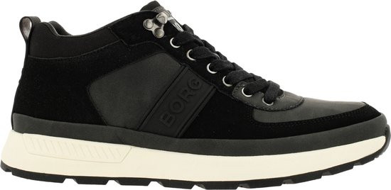 Björn borg H100 Mid Cas M - maat 44- zwart sneakers heren