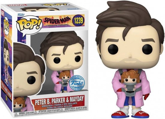 Funko Pop #1239 Marvel: Spider-Man - Peter B. Parker Mayday Exclusive special edition