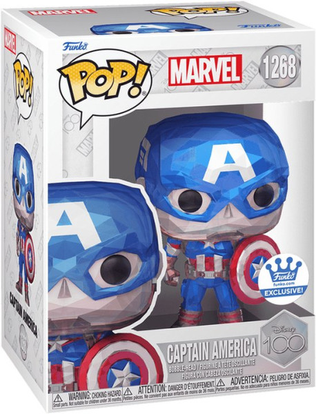 Funko Pop #1268 Funko Pop! Marvel Captain America (Facet) Exclusive (FW)